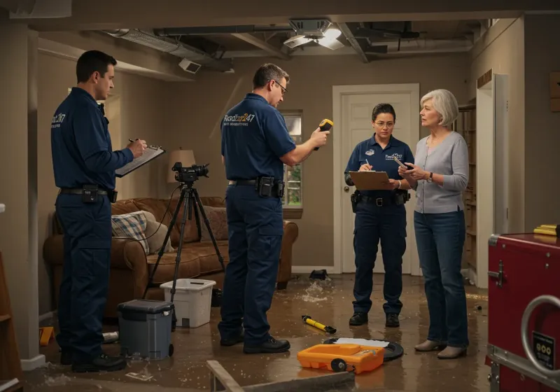 Water Damage Assessment and Insurance Documentation process in Central City, AZ
