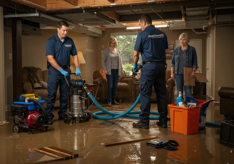 Basement Water Extraction and Removal Techniques process in Central City, AZ
