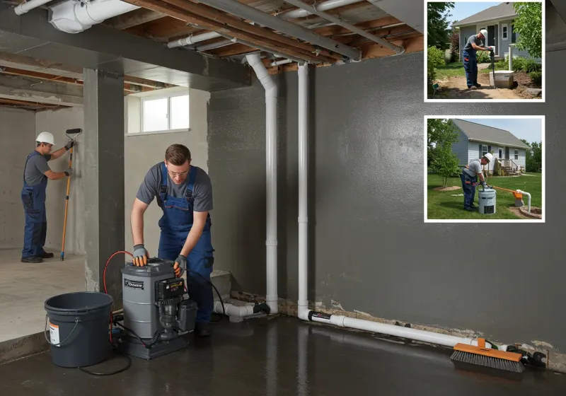 Basement Waterproofing and Flood Prevention process in Central City, AZ